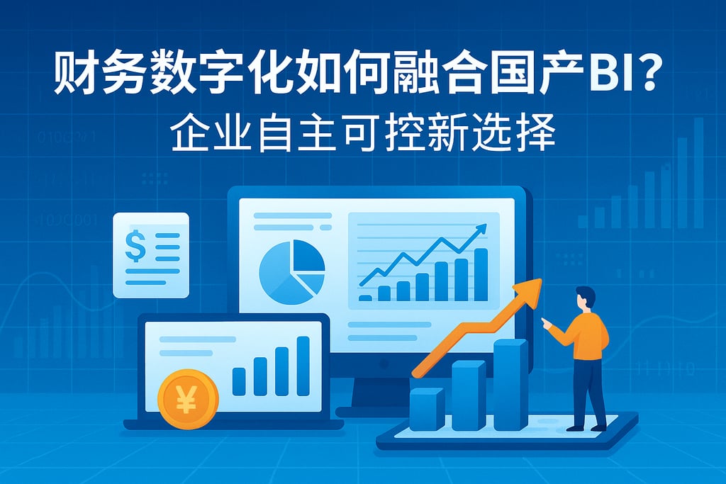财务数字化如何融合国产BI？企业自主可控新选择