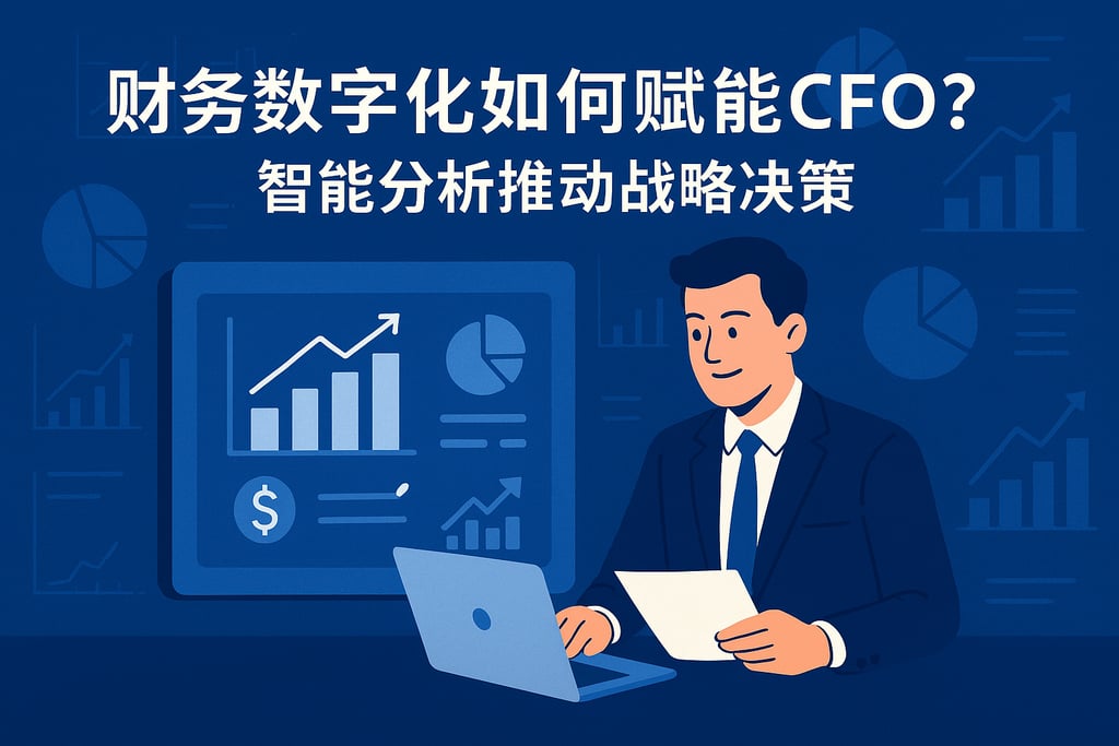 财务数字化如何赋能CFO？智能分析推动战略决策