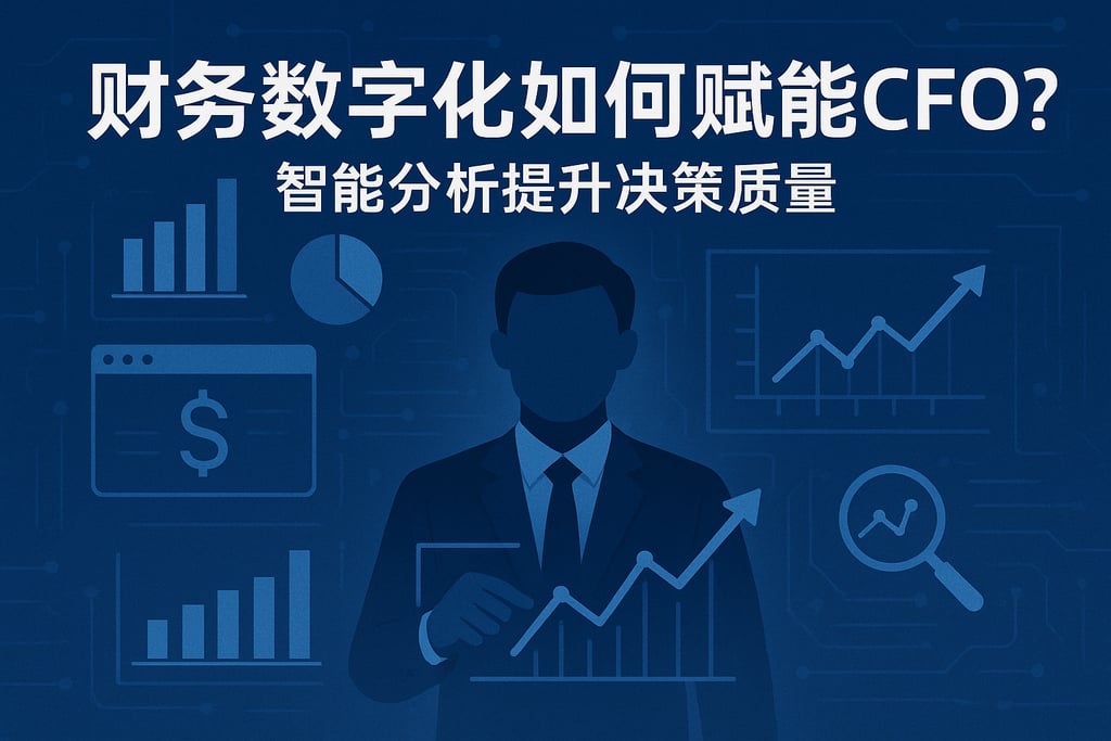 财务数字化如何赋能CFO？智能分析提升决策质量