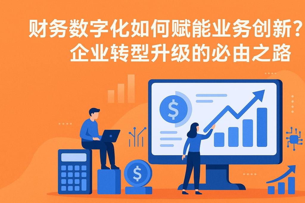 财务数字化如何赋能业务创新？企业转型升级的必由之路
