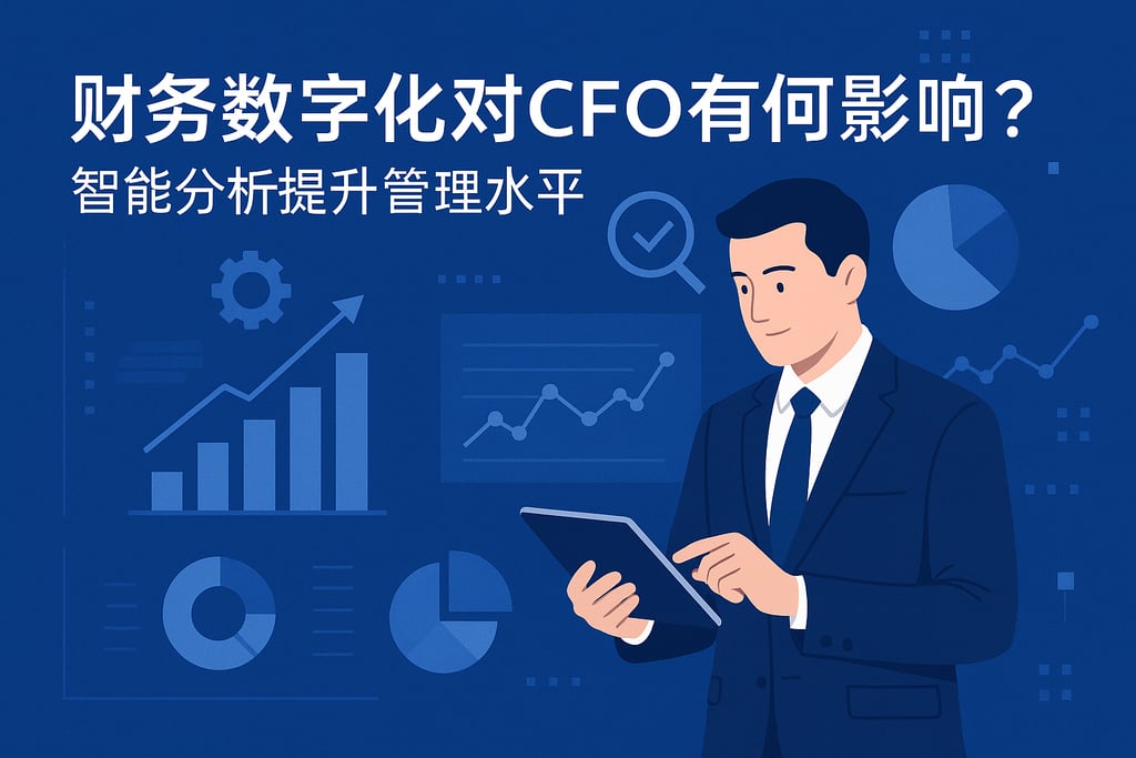 财务数字化对CFO有何影响？智能分析提升管理水平