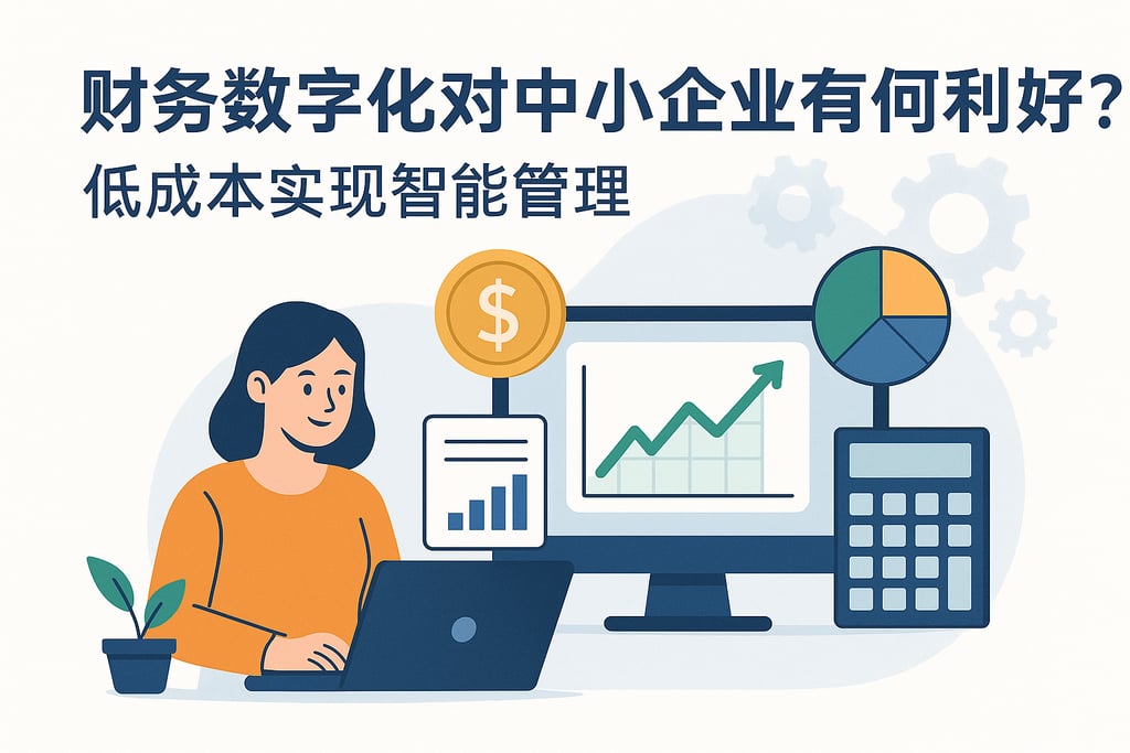 财务数字化对中小企业有何利好？低成本实现智能管理