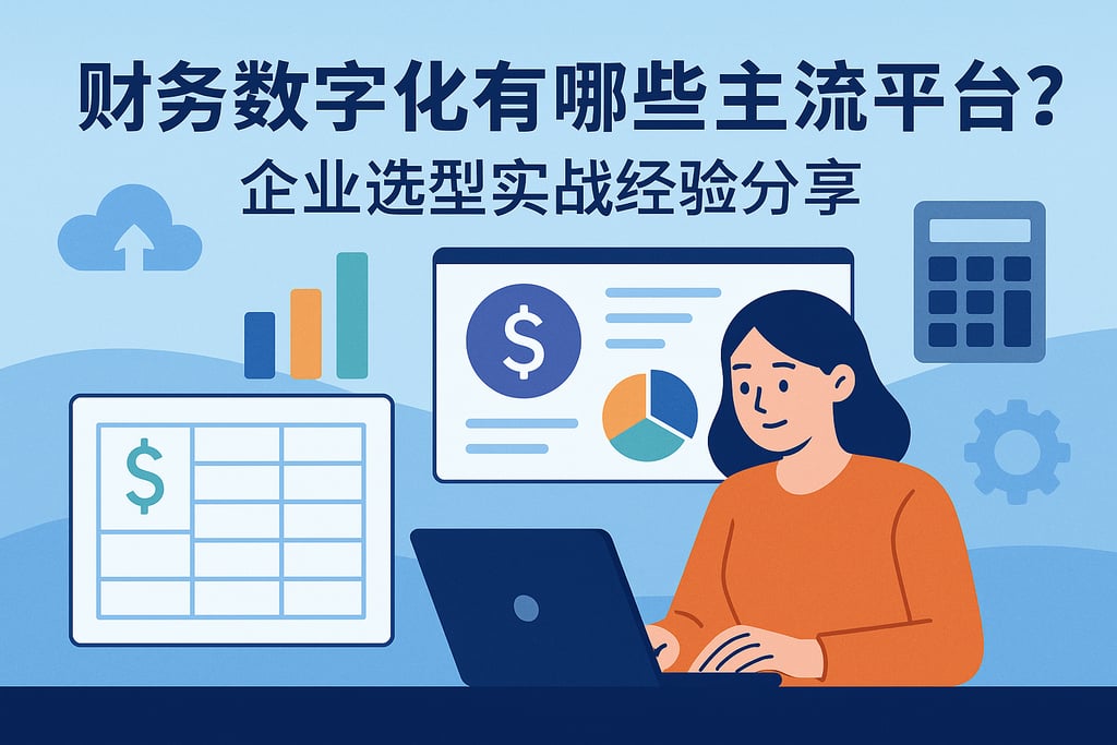 财务数字化有哪些主流平台？企业选型实战经验分享