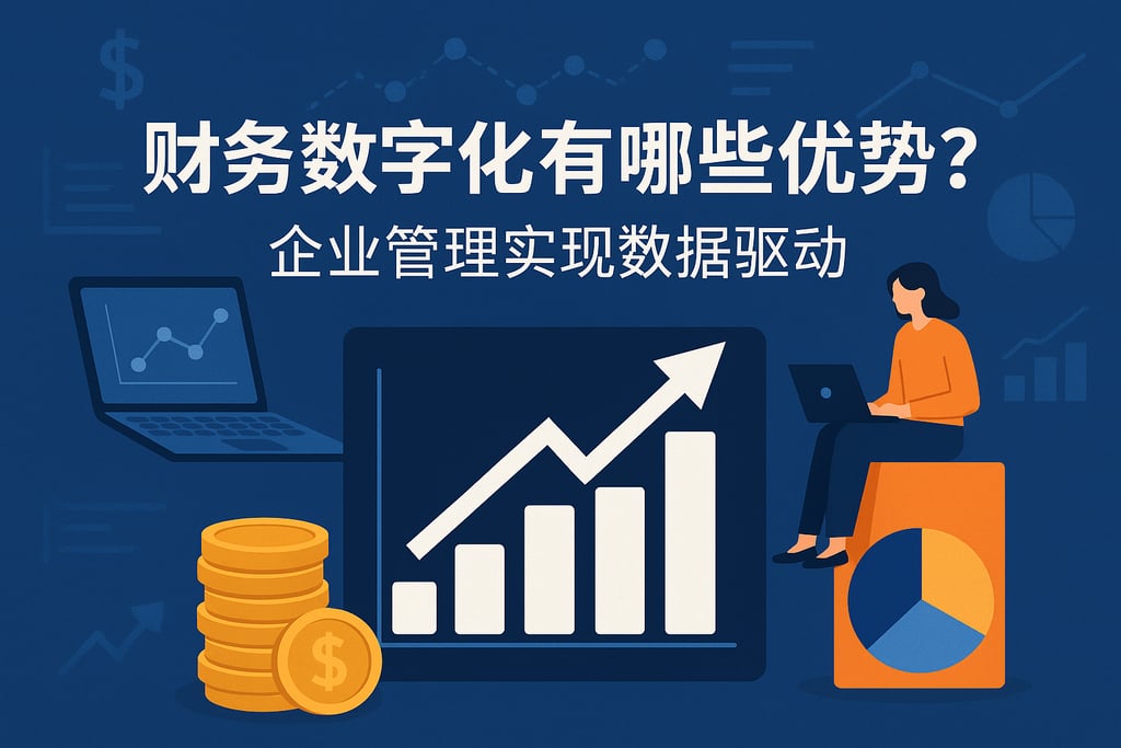 财务数字化有哪些优势？企业管理实现数据驱动