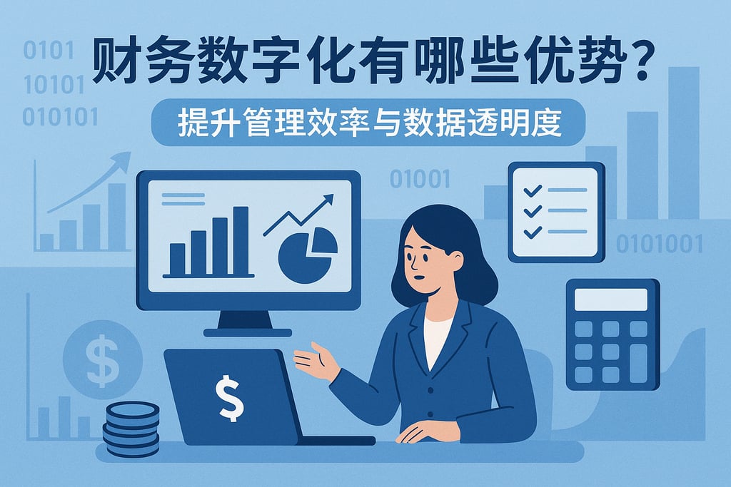 财务数字化有哪些优势？提升管理效率与数据透明度