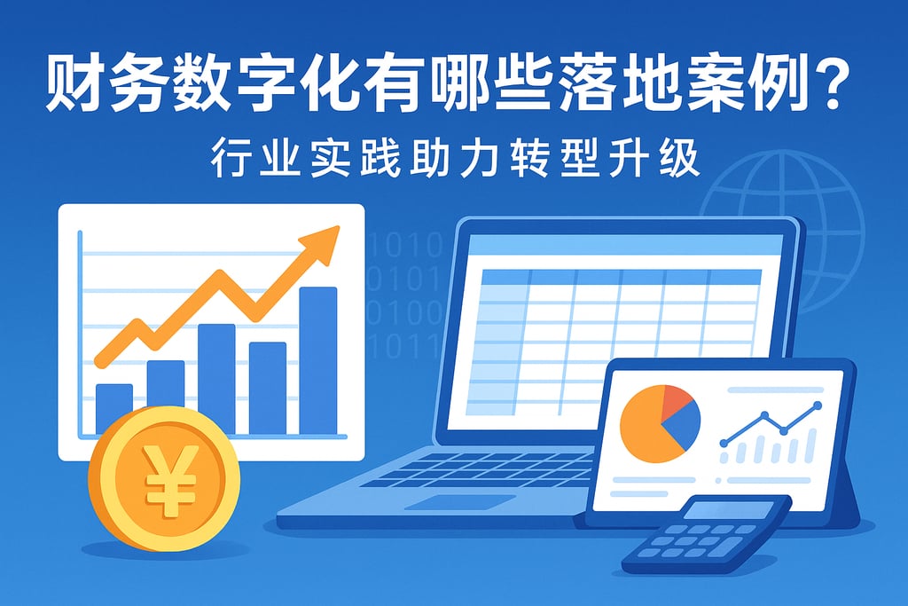 财务数字化有哪些落地案例？行业实践助力转型升级