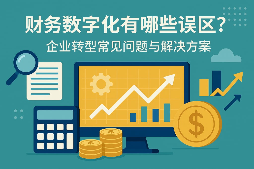 财务数字化有哪些误区？企业转型常见问题与解决方案