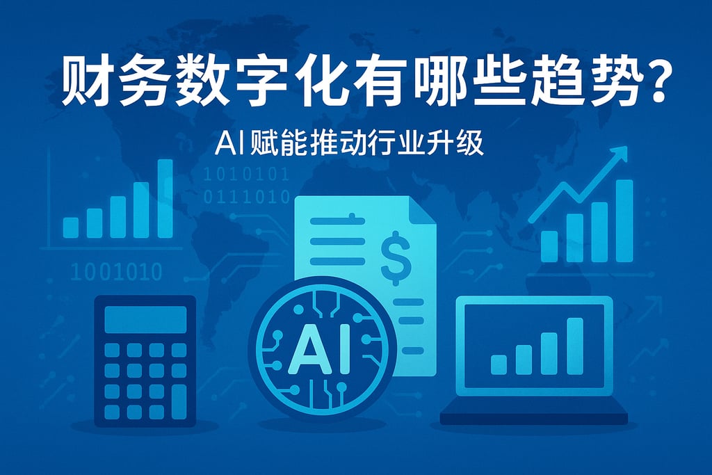 财务数字化有哪些趋势？AI赋能推动行业升级