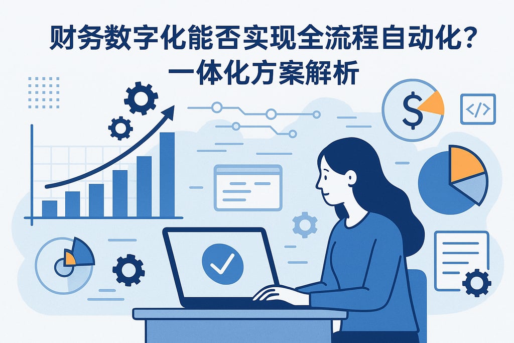 财务数字化能否实现全流程自动化？一体化方案解析