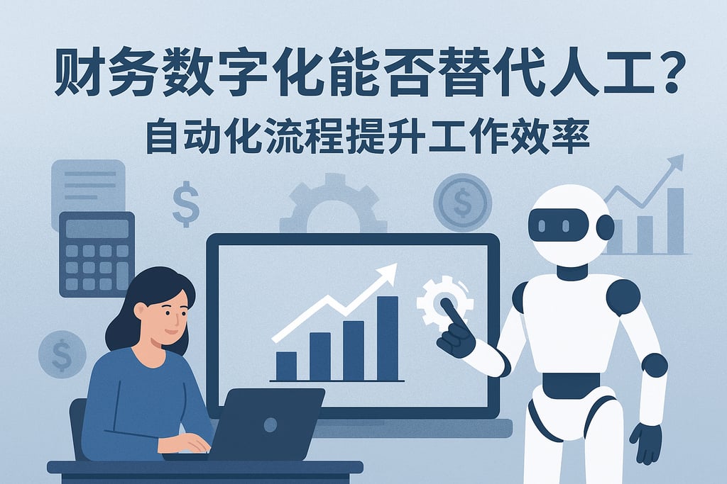 财务数字化能否替代人工？自动化流程提升工作效率