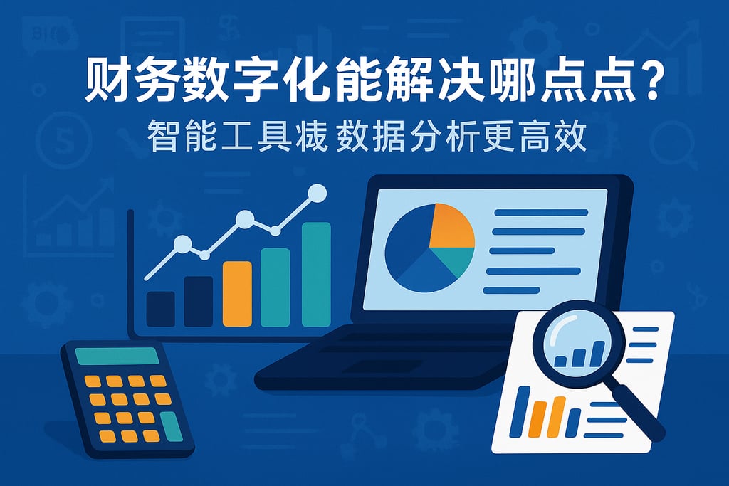 财务数字化能解决哪些痛点？智能工具让数据分析更高效