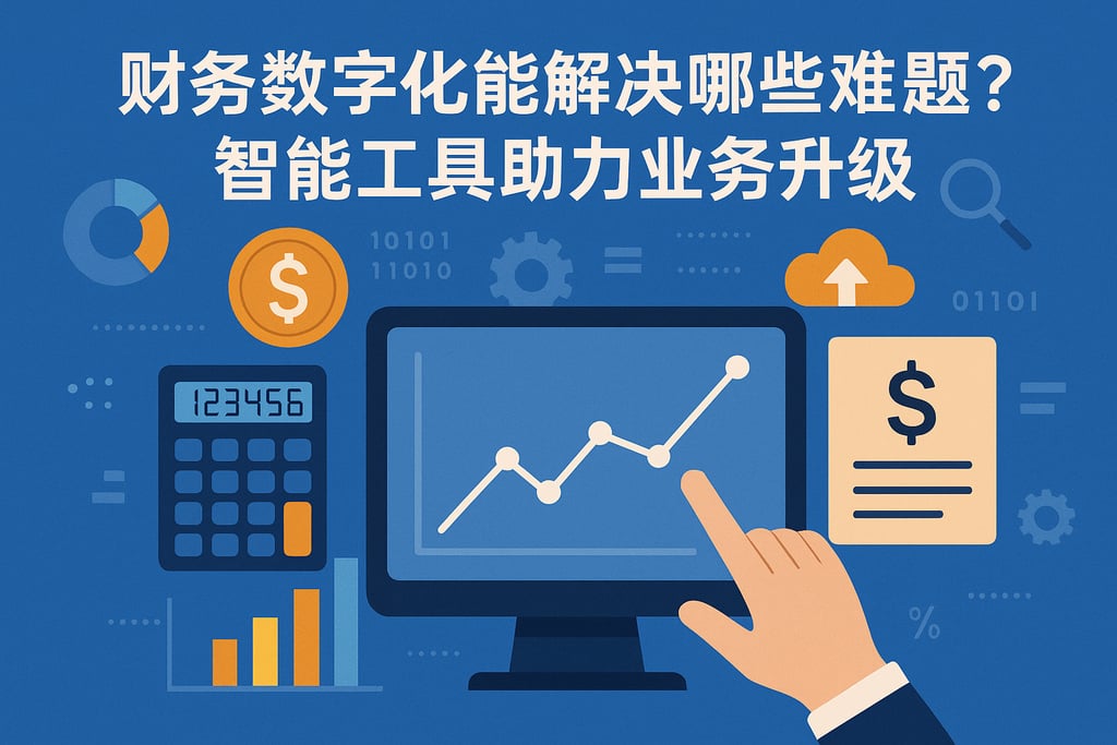 财务数字化能解决哪些难题？智能工具助力业务升级