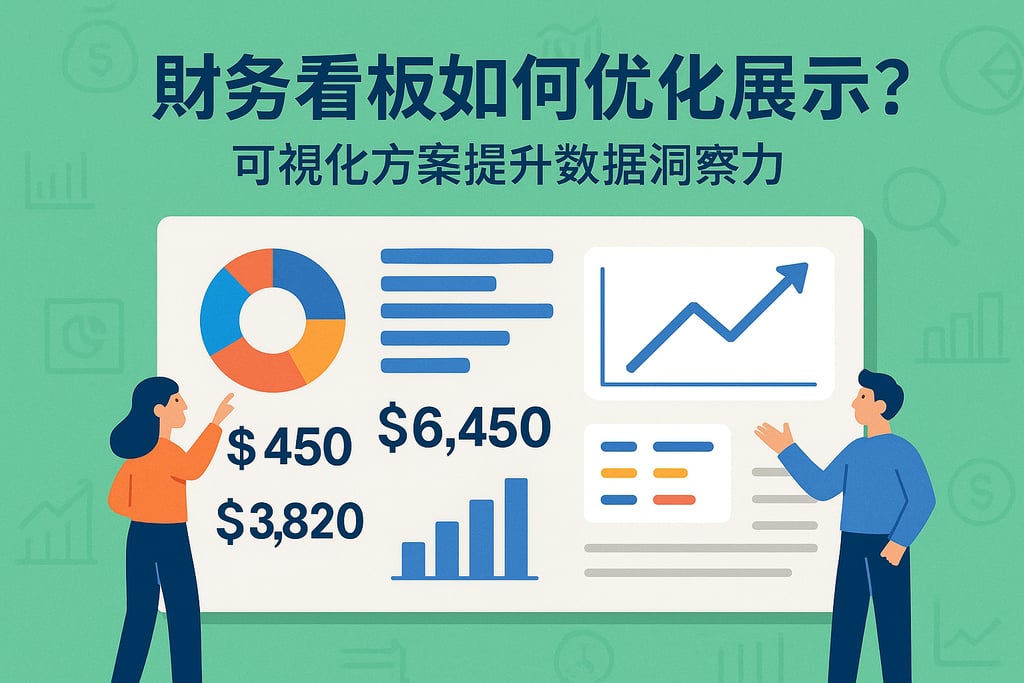 财务看板如何优化展示？可视化方案提升数据洞察力