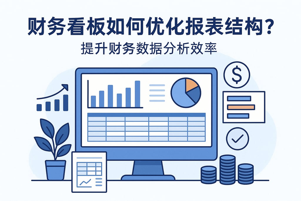 财务看板如何优化报表结构？提升财务数据分析效率