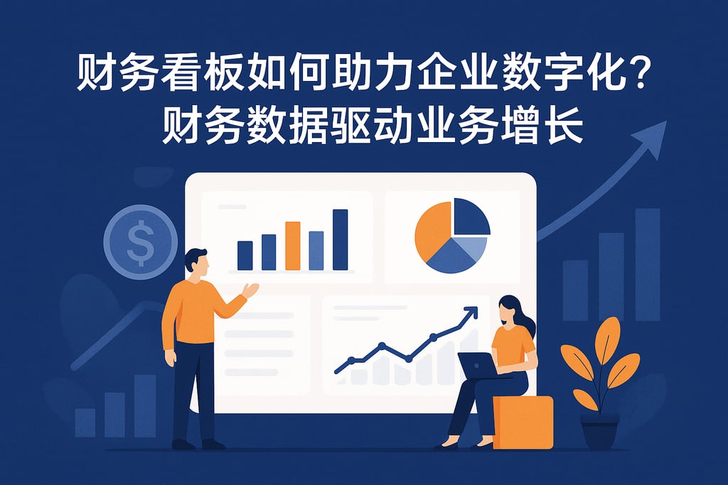 财务看板如何助力企业数字化？财务数据驱动业务增长