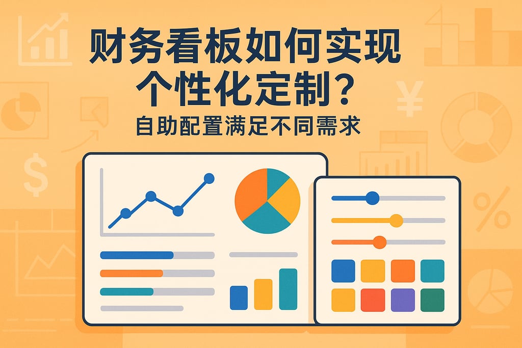 财务看板如何实现个性化定制？自助配置满足不同需求