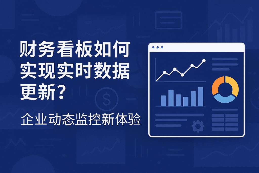 财务看板如何实现实时数据更新？企业动态监控新体验