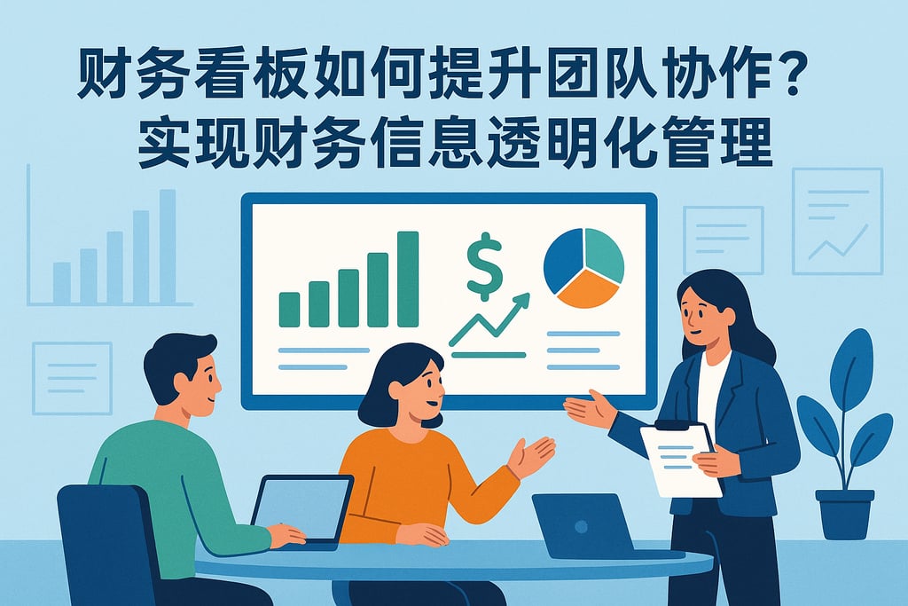 财务看板如何提升团队协作？实现财务信息透明化管理