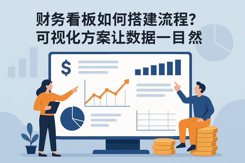 财务看板如何搭建流程？可视化方案让数据一目了然
