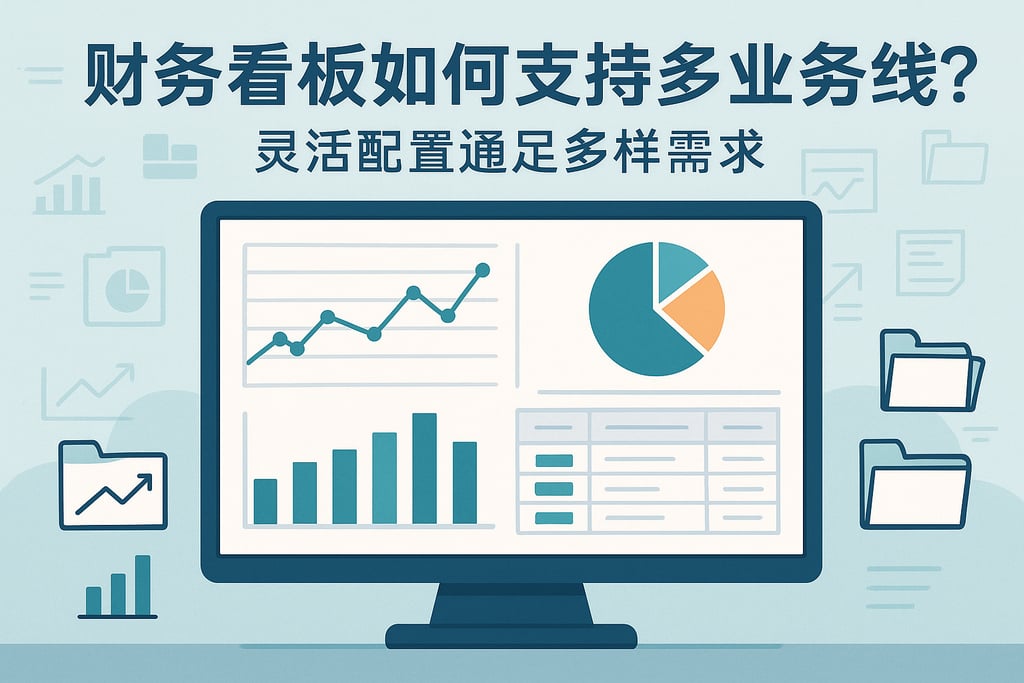 财务看板如何支持多业务线？灵活配置满足多样需求
