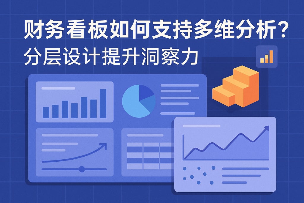 财务看板如何支持多维分析？分层设计提升洞察力