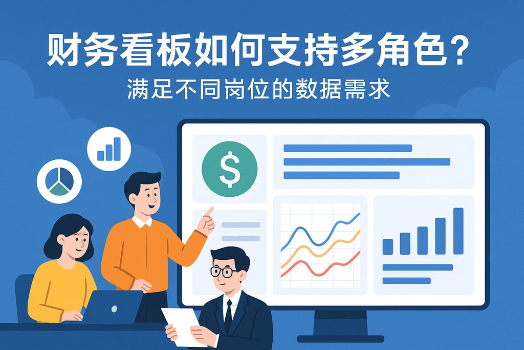 财务看板如何支持多角色？满足不同岗位的数据需求