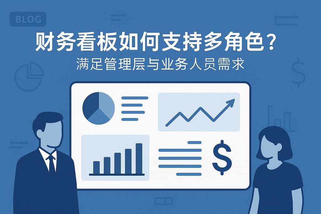 财务看板如何支持多角色？满足管理层与业务人员需求
