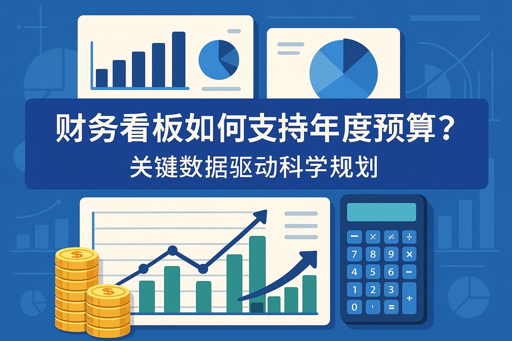 财务看板如何支持年度预算？关键数据驱动科学规划