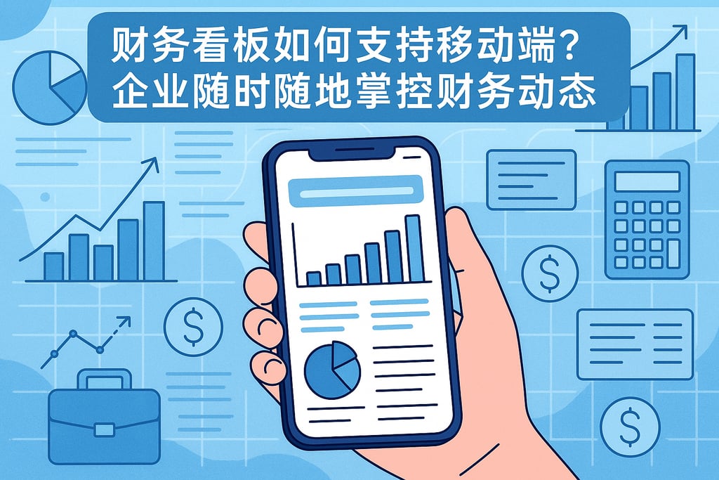 财务看板如何支持移动端？企业随时随地掌控财务动态