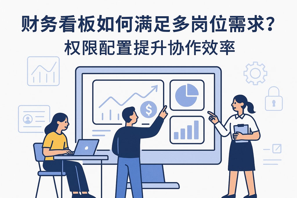 财务看板如何满足多岗位需求？权限配置提升协作效率