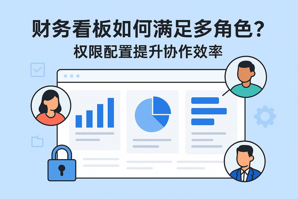 财务看板如何满足多角色？权限配置提升协作效率