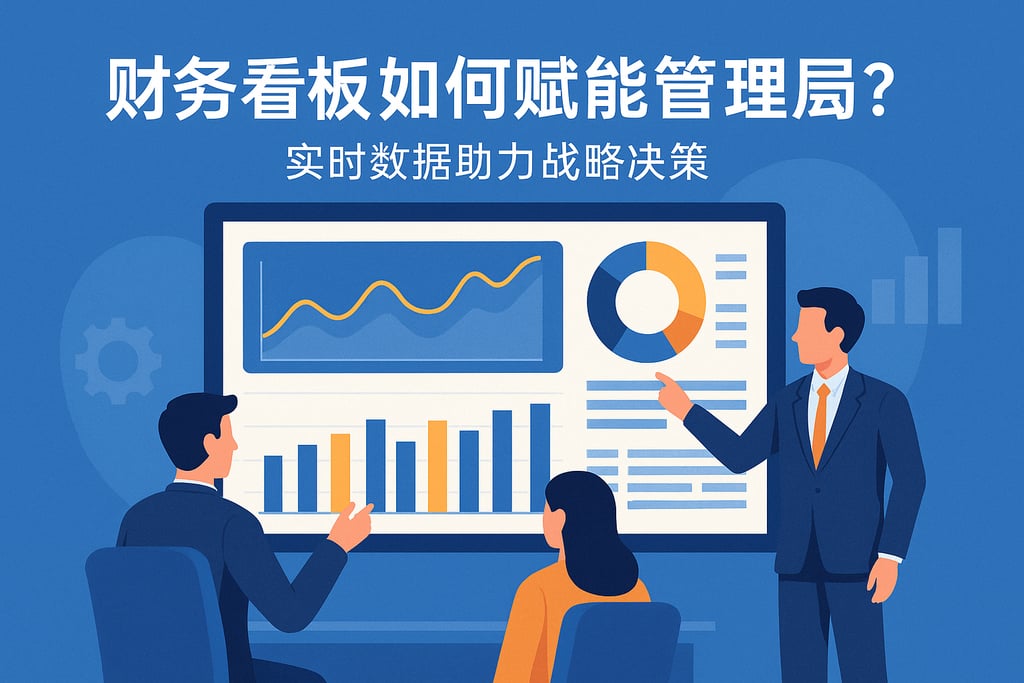 财务看板如何赋能管理层？实时数据助力战略决策