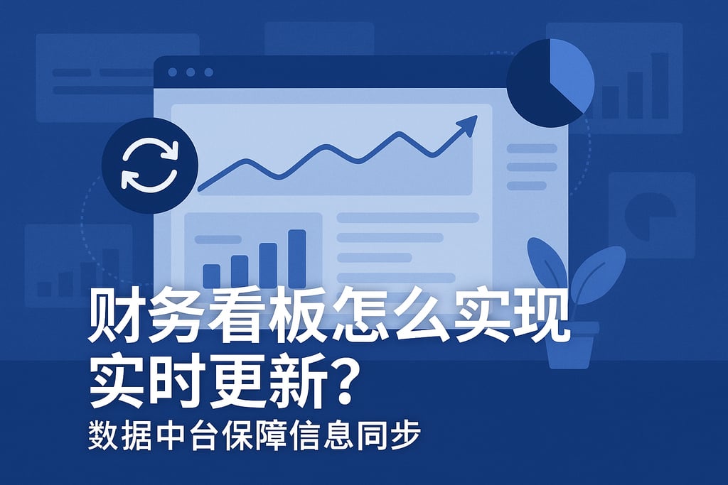 财务看板怎么实现实时更新？数据中台保障信息同步