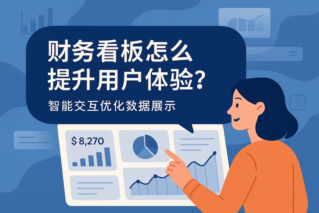 财务看板怎么提升用户体验？智能交互优化数据展示