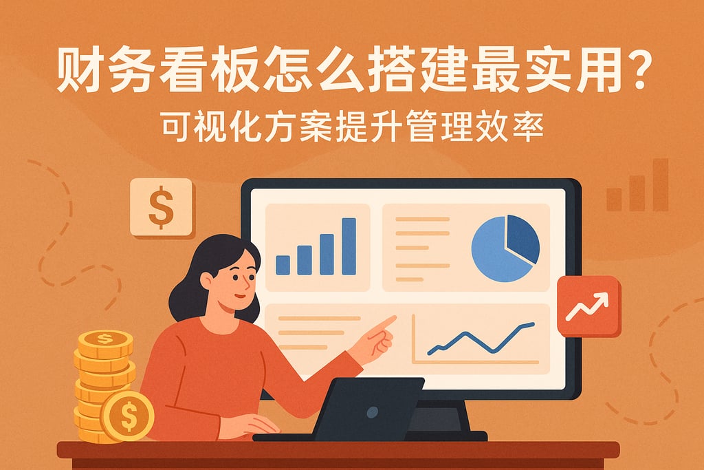 财务看板怎么搭建最实用？可视化方案提升管理效率