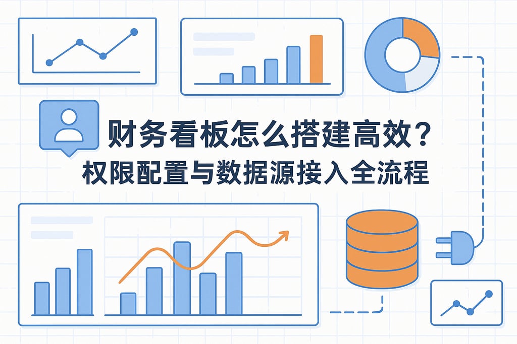 财务看板怎么搭建高效？权限配置与数据源接入全流程