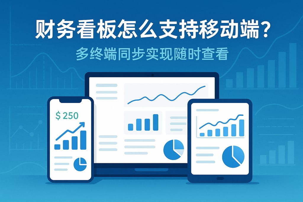 财务看板怎么支持移动端？多终端同步实现随时查看