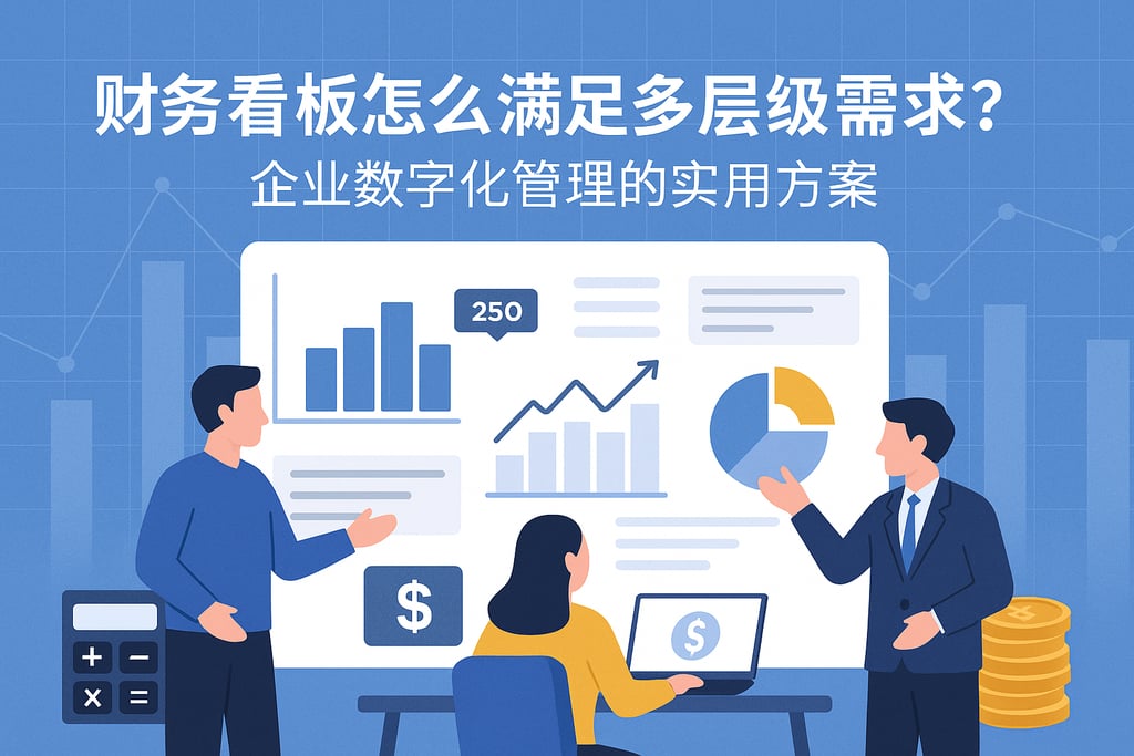 财务看板怎么满足多层级需求？企业数字化管理的实用方案