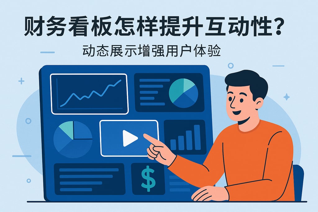 财务看板怎样提升互动性？动态展示增强用户体验