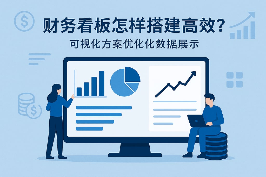财务看板怎样搭建高效？可视化方案优化数据展示