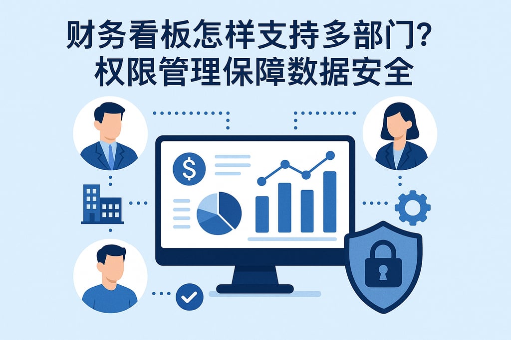 财务看板怎样支持多部门？权限管理保障数据安全