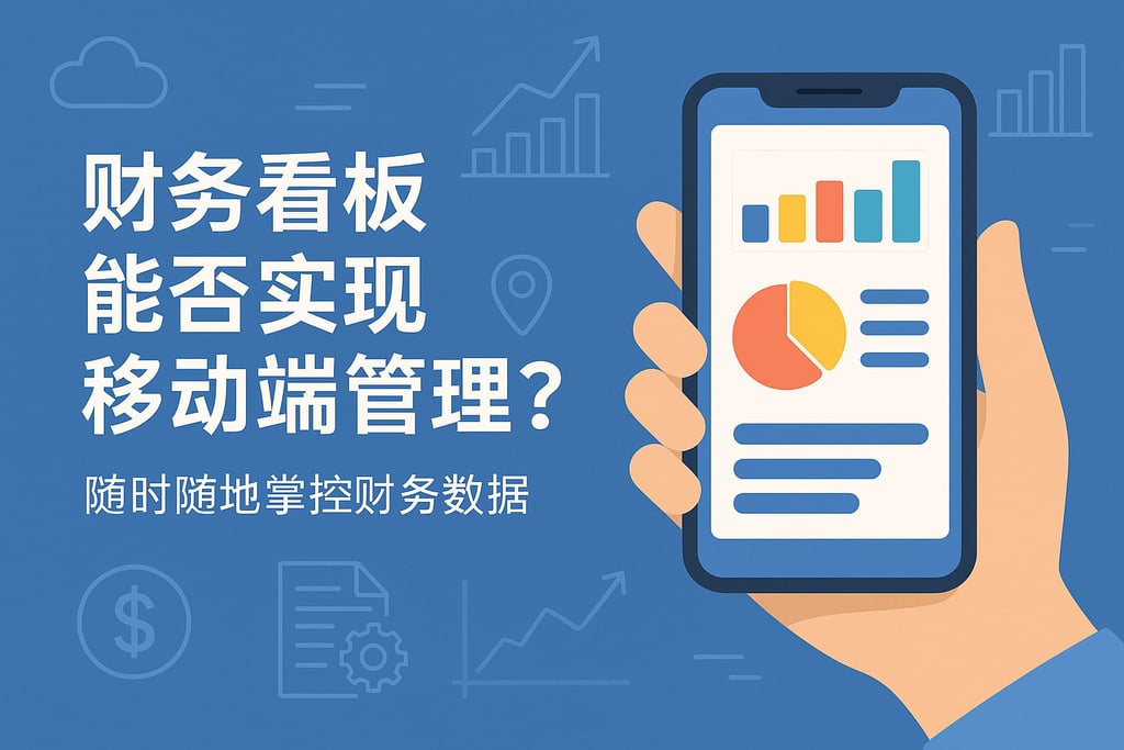 财务看板能否实现移动端管理？随时随地掌控财务数据