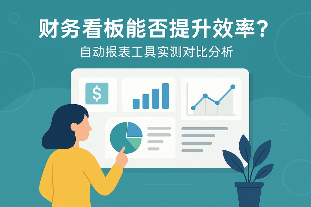 财务看板能否提升效率？自动报表工具实测对比分析