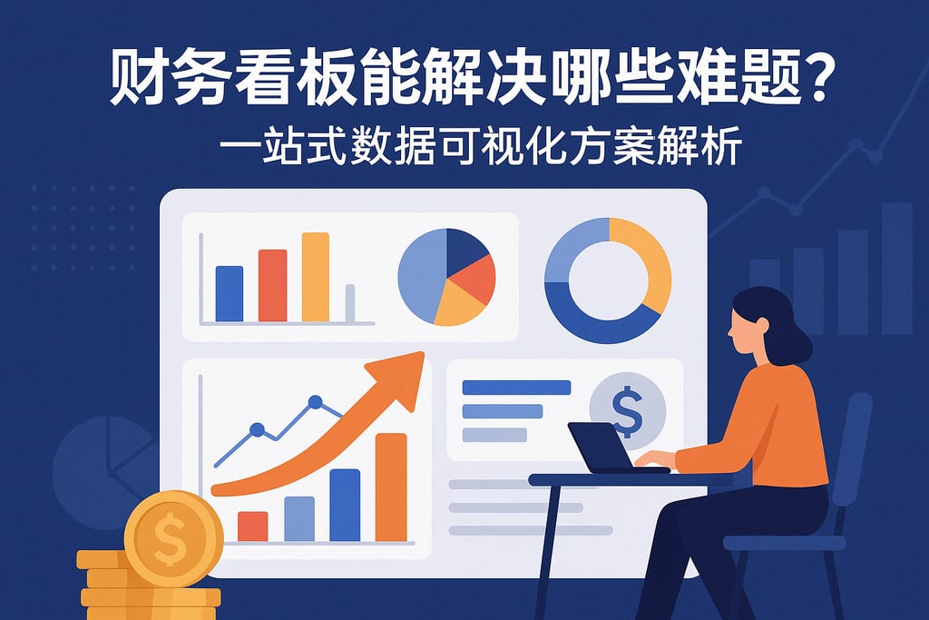 财务看板能解决哪些难题？一站式数据可视化方案解析