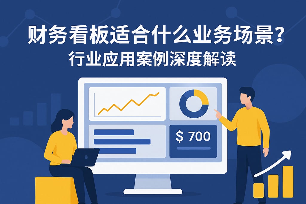 财务看板适合什么业务场景？行业应用案例深度解读