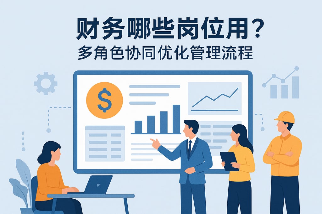 财务看板适合哪些岗位用？多角色协同优化管理流程