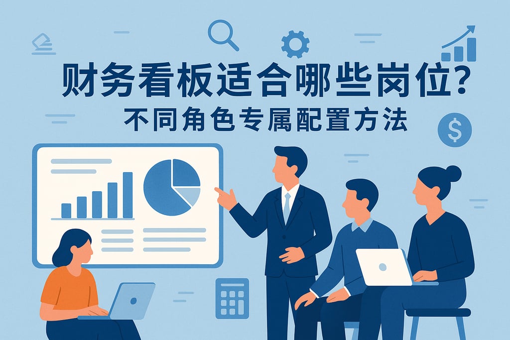 财务看板适合哪些岗位？不同角色专属配置方法
