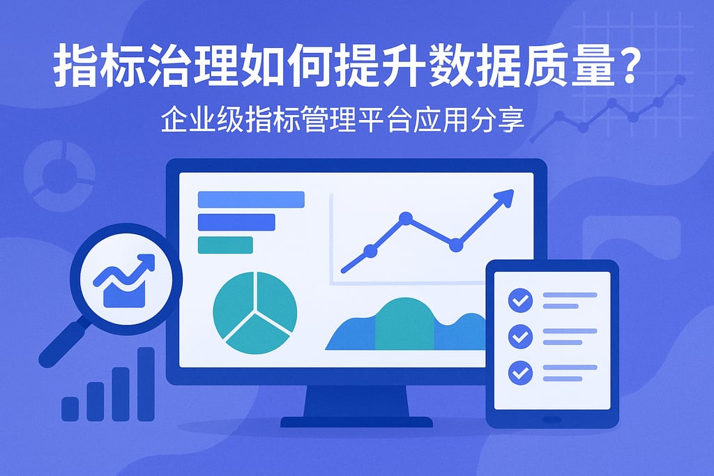 指标治理如何提升数据质量?企业级指标管理平台应用分享 - FineBI数据分析知识库