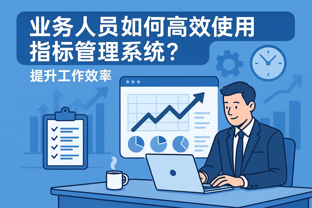 业务人员如何高效使用指标管理系统？提升工作效率