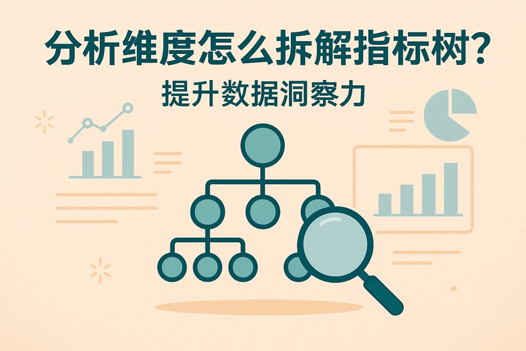 分析维度怎么拆解指标树？提升数据洞察力